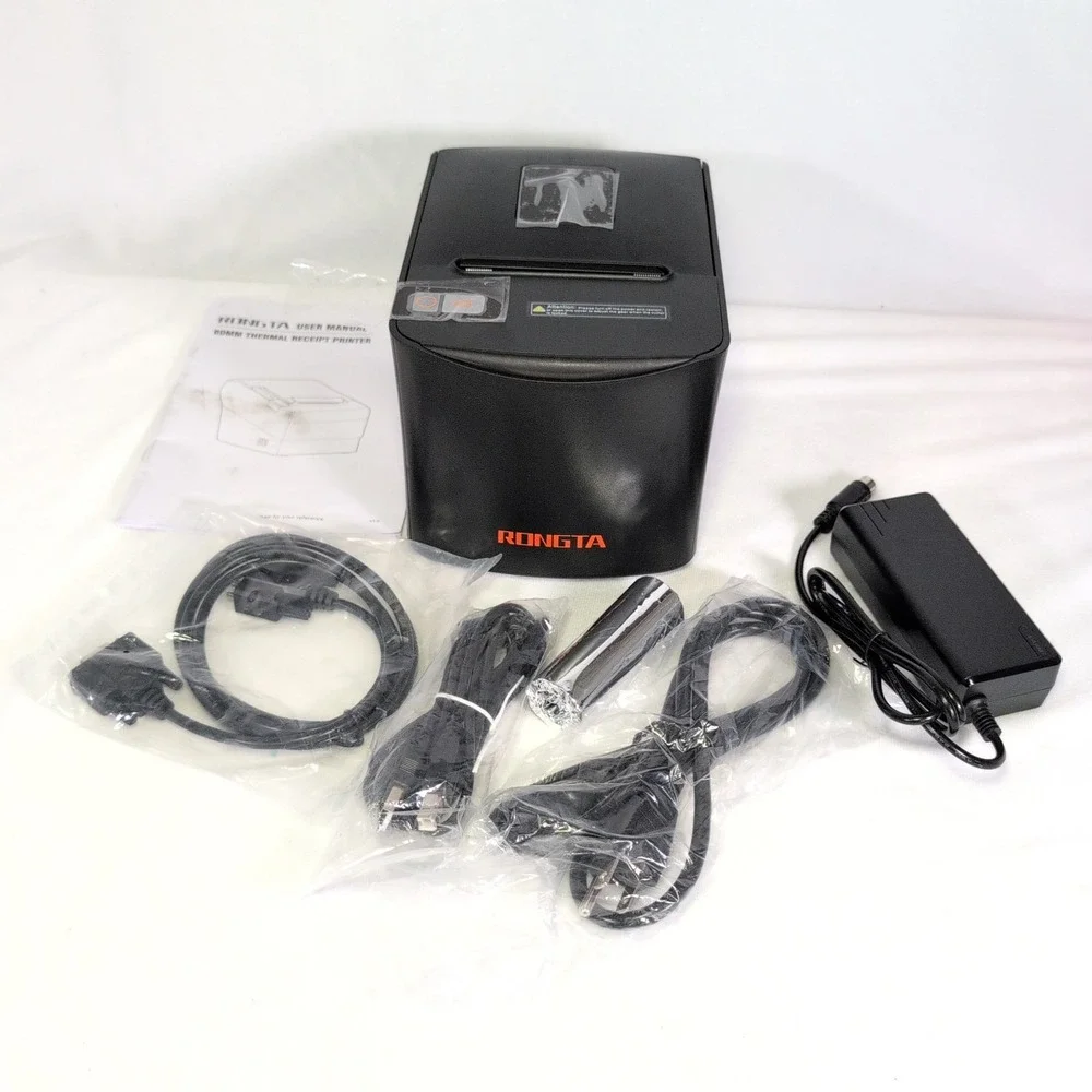 Rongta POS Printer, 80mm USB Thermal Receipt Printer, Restaurant Kitchen RP326